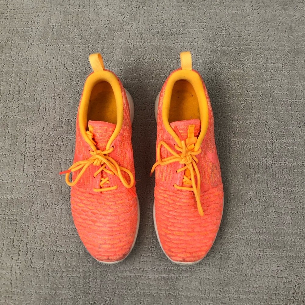 Nike Rosche Flyknit - orange